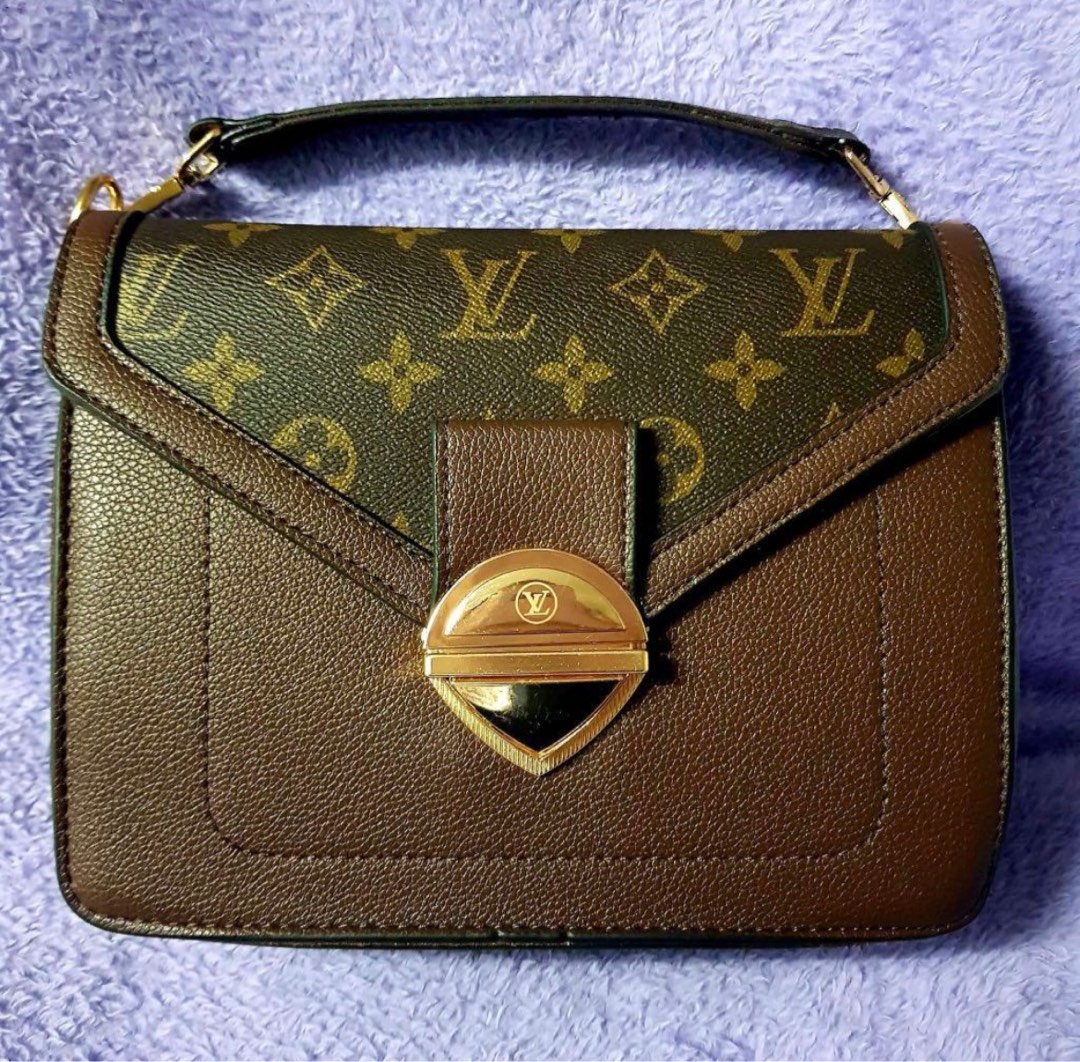 LV TWO FACE TWO TONE HAND BAG