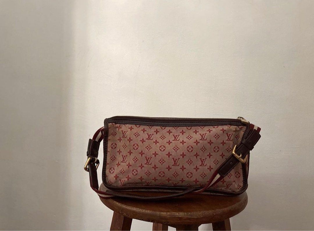 Louis Vuitton Rose Monogram Mini Lin Sac Kathleen Bag - Yoogi's Closet