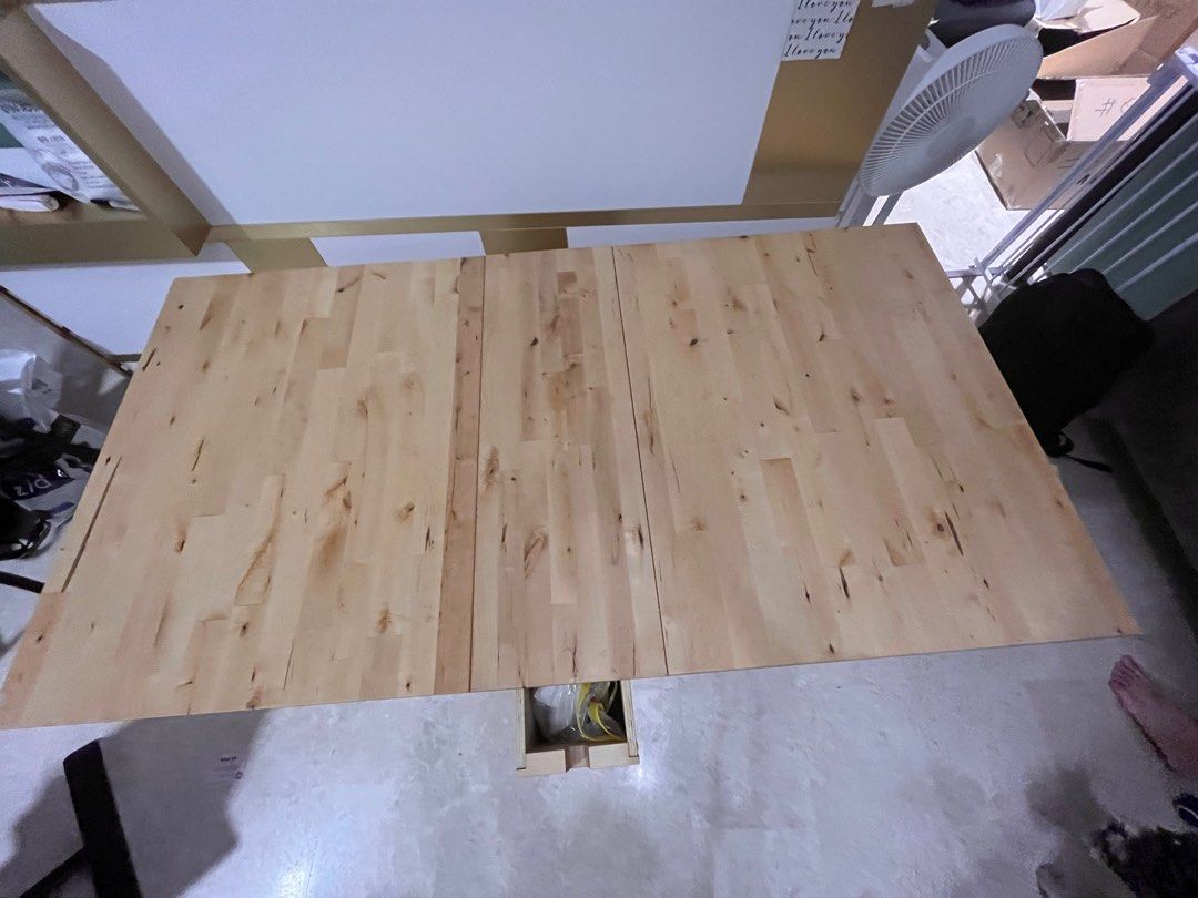 Make a donation IKEA Norden Drop Leaf Dining Table in Birch, Furniture