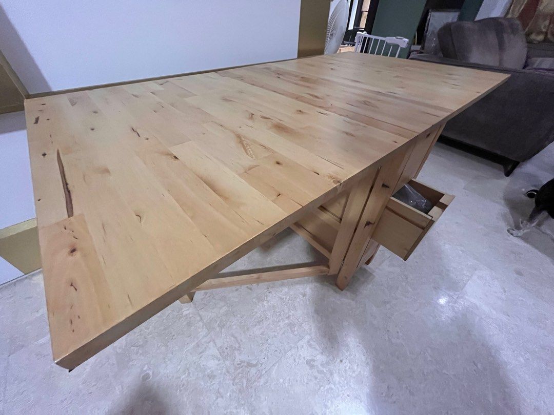 Make a donation IKEA Norden Drop Leaf Dining Table in Birch