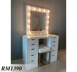 Table makeup light discount