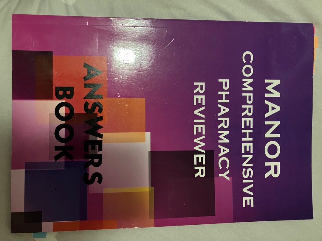 Manor Pharmacy Reviewer, Hobbies & Toys, Books & Magazines, Assessment