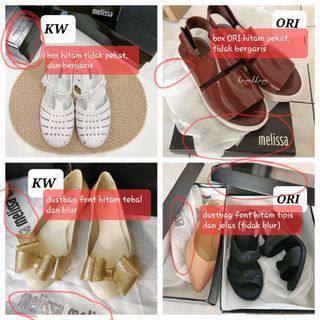 Melissa shoes (ori / kw)