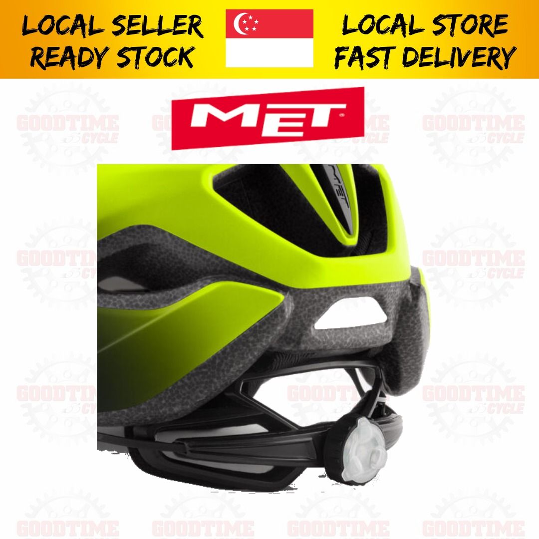 MET Idolo Road Cycling Helmet With Rear LED Light Bicycle Safety Helmet