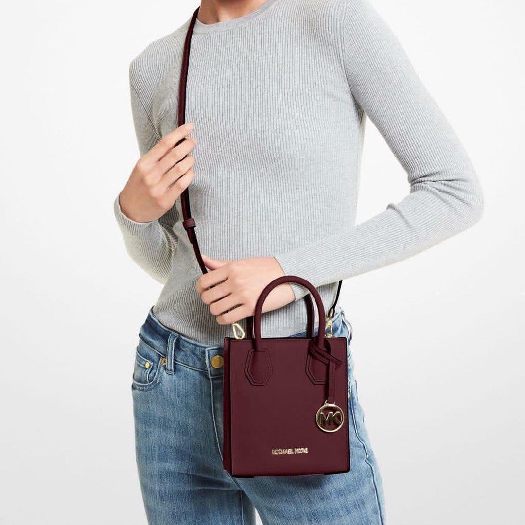 Michael kors mercer maroon on sale