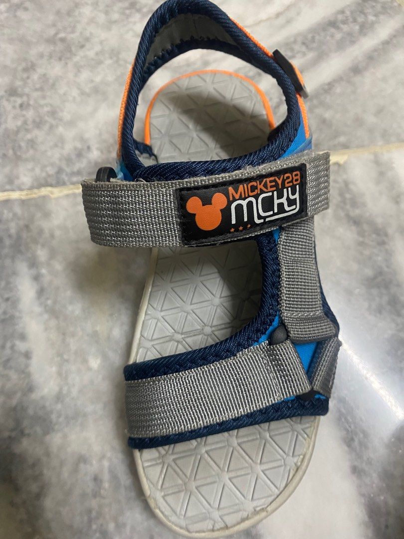 Mickey Mouse Sandals, Babies & Kids, Babies & Kids Fashion on Carousell