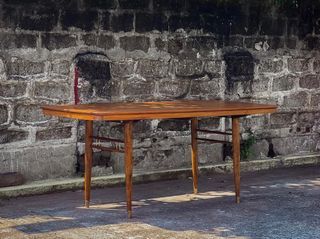 Mid century Narra 6-8 Seater Table