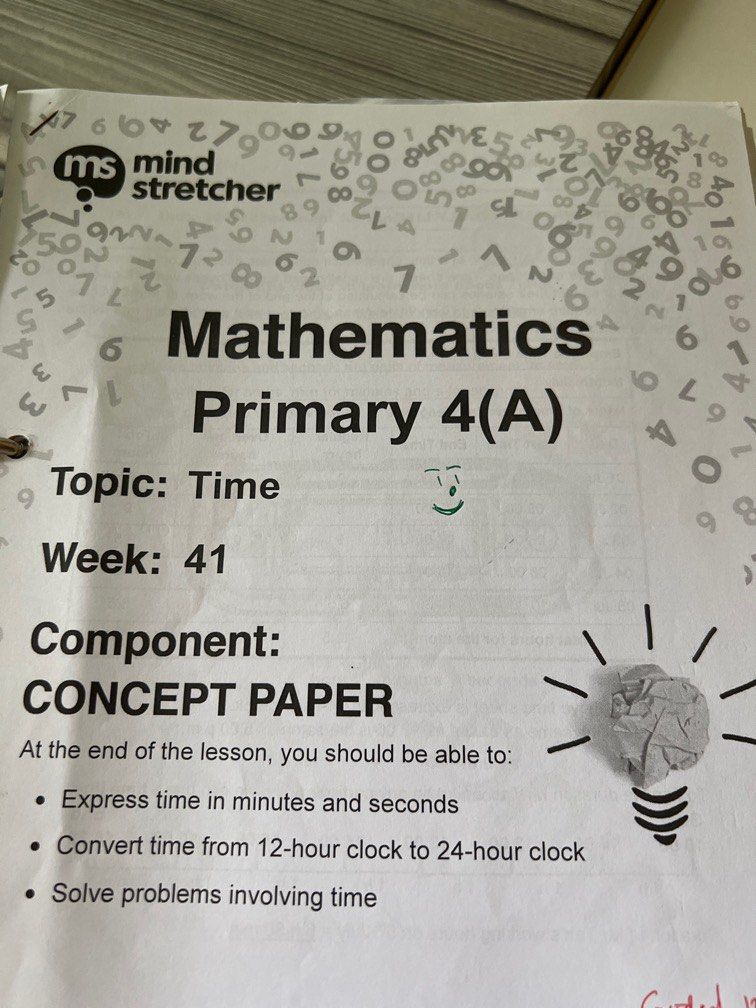 Mind stretcher P4 Maths Hobbies Toys Books Magazines Assessment