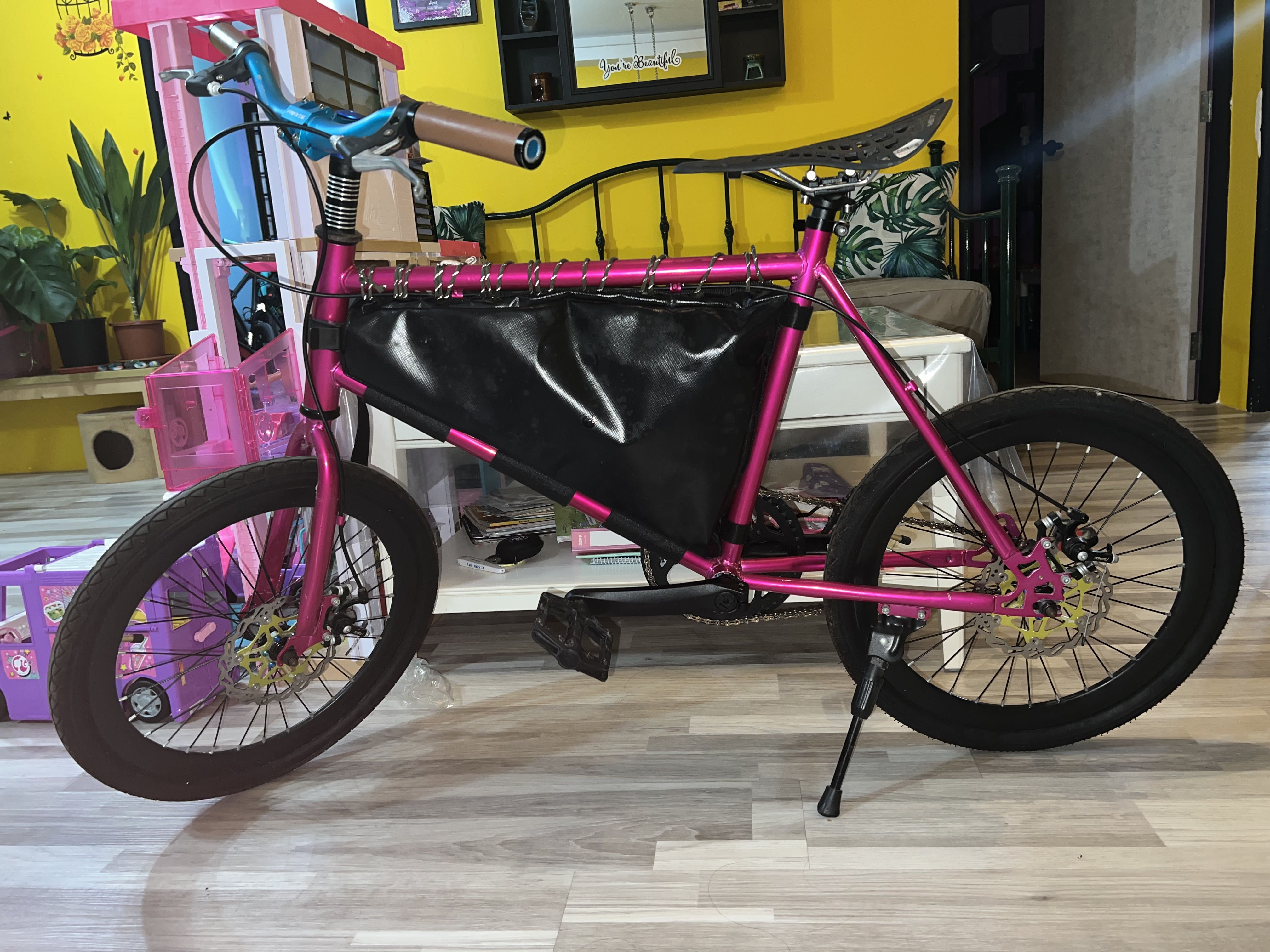 Mini velo fixie single speed for rebuilt Sports Equipment Bicycles Parts Bicycles on Carousell
