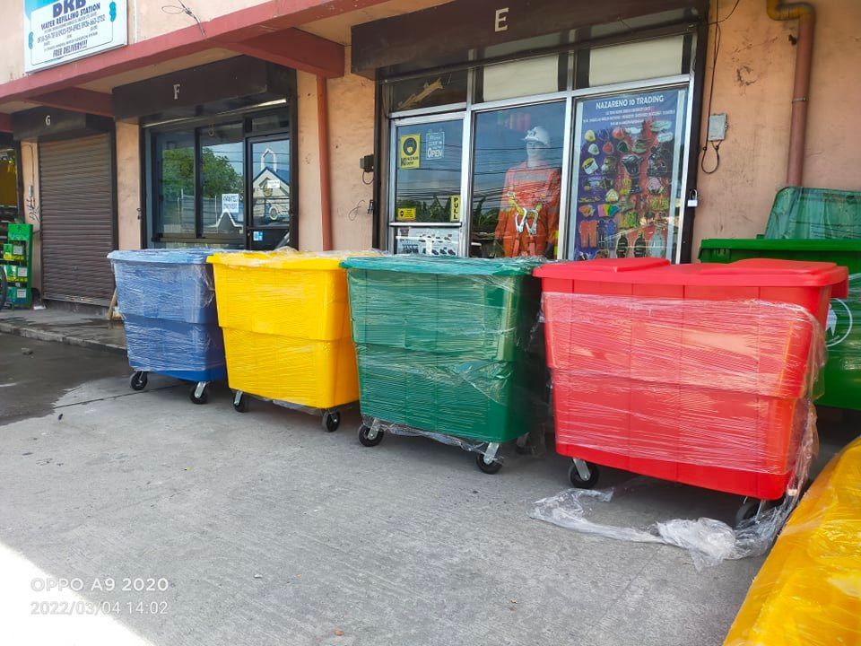 mobile trash bin 660 Liters, Furniture & Home Living, Cleaning