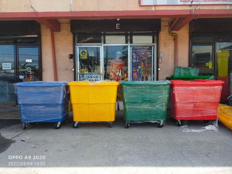 mobile trash bin 660 Liters, Furniture & Home Living, Cleaning