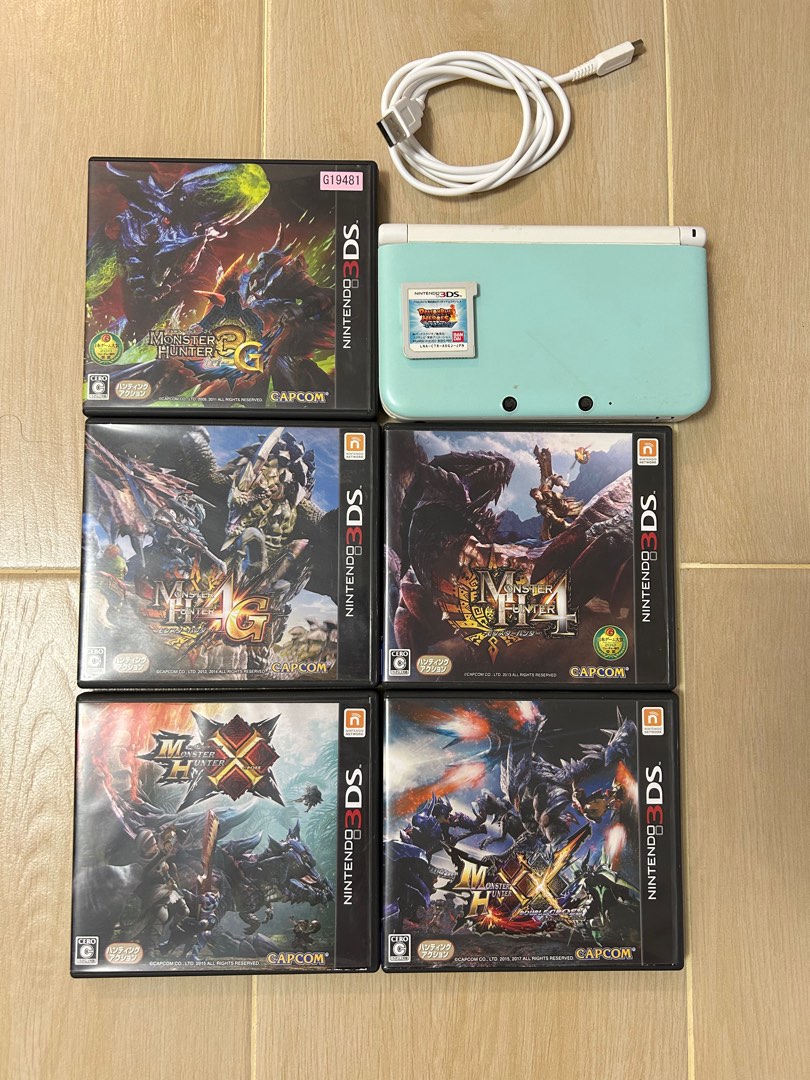 Monster hunter+主機, 電子遊戲, 電子遊戲機, Nintendo 任天堂 - Carousell