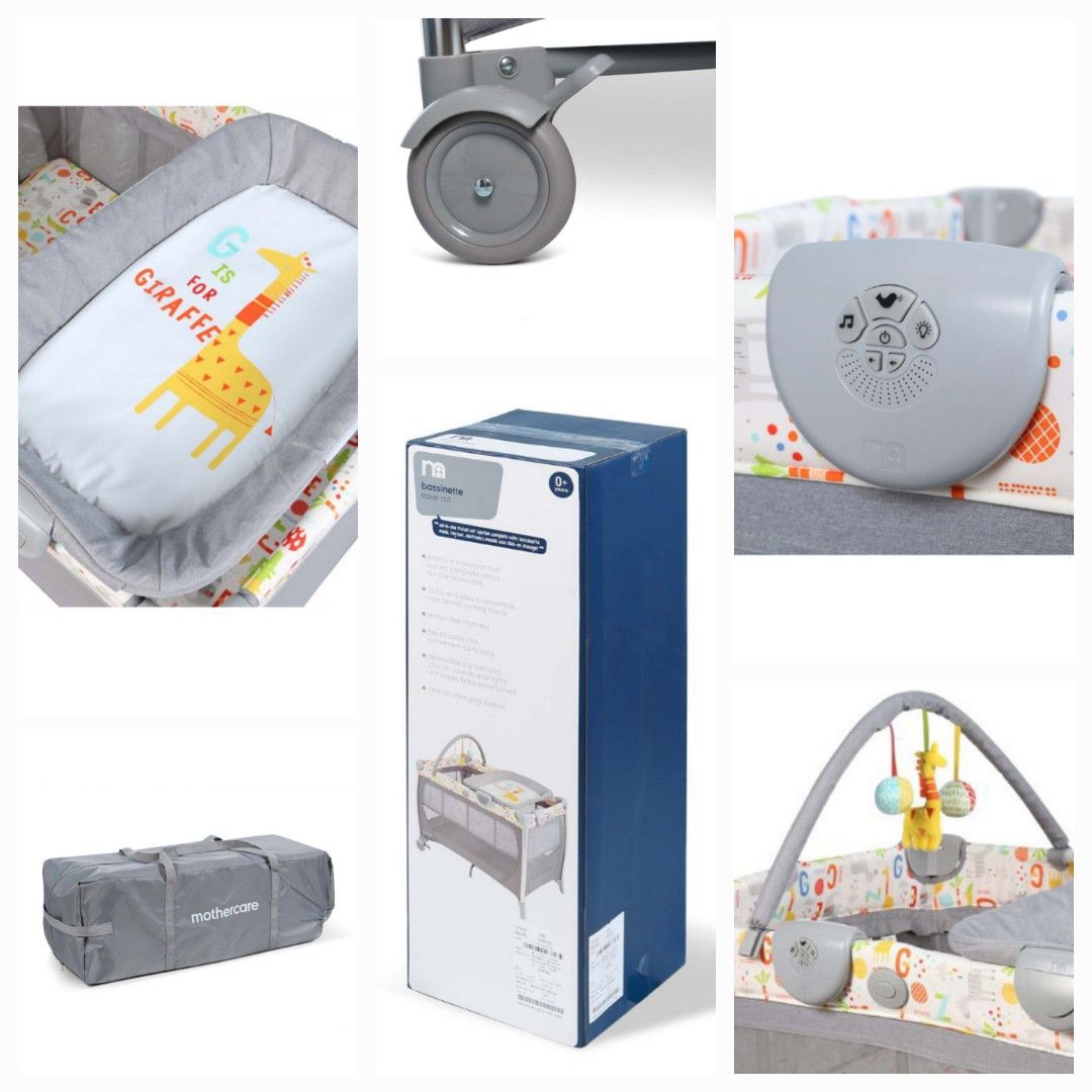 Mothercare bassinet discount travel cot