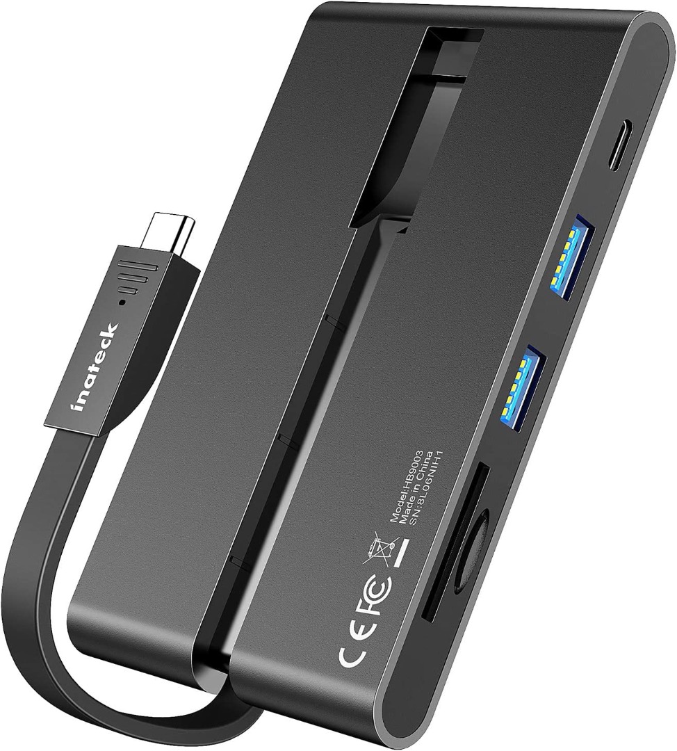 Inateck USB C Hub 9 Ports,Type C Hub with Port, 4K HDMI and