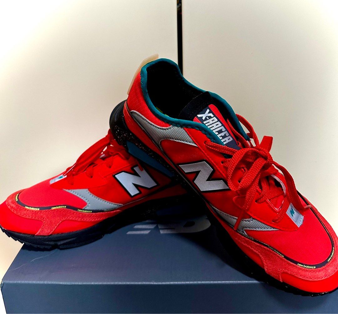 New Balance XRacer Trail Shoes (Red), Men's Fashion, Footwear
