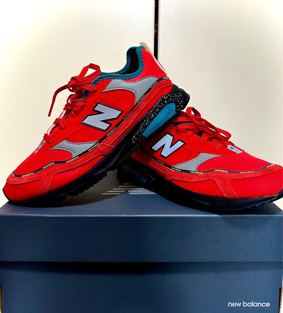 New Balance XRacer Trail Shoes (Red), Men's Fashion, Footwear