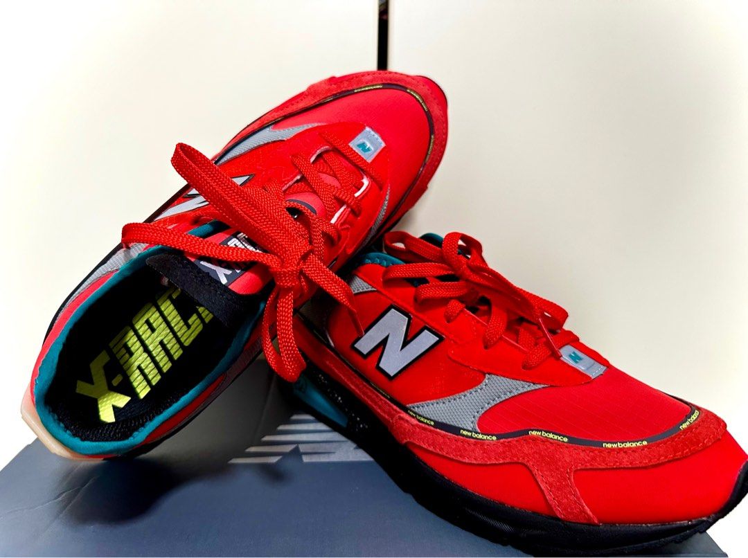 New Balance XRacer Trail Shoes (Red), Men's Fashion, Footwear