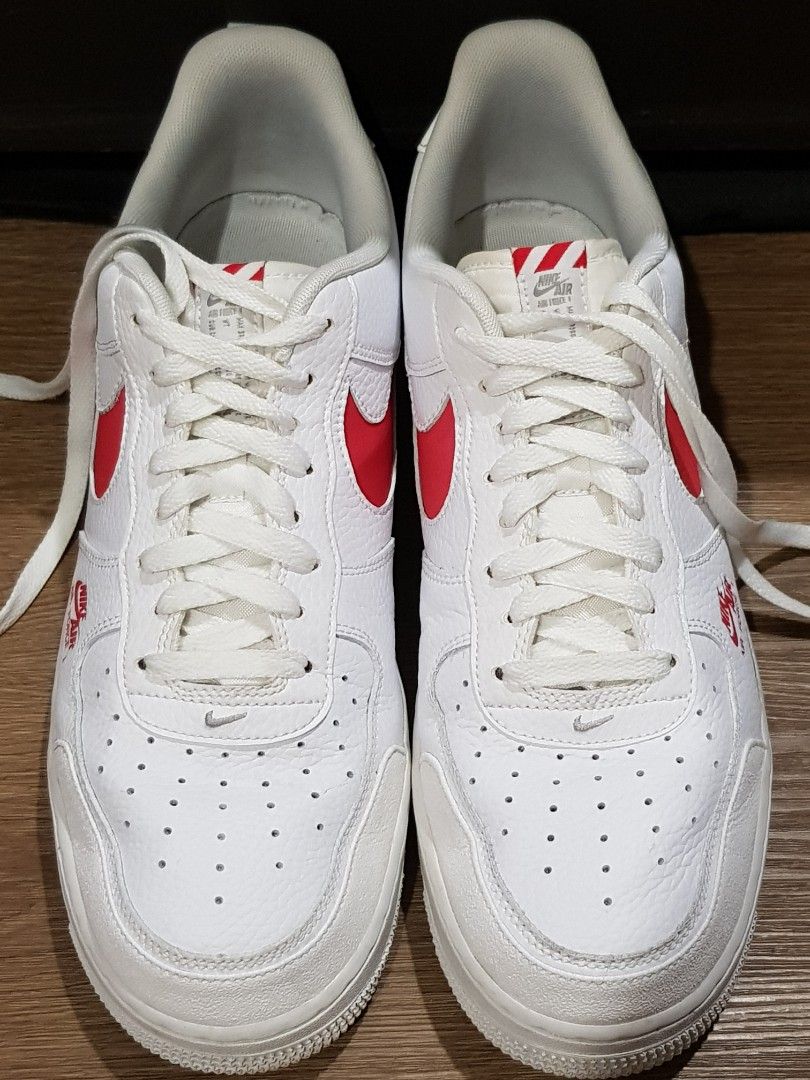 Air Force 1 Low Utility 'White Red' - Nike - CW7579 101 - white/red