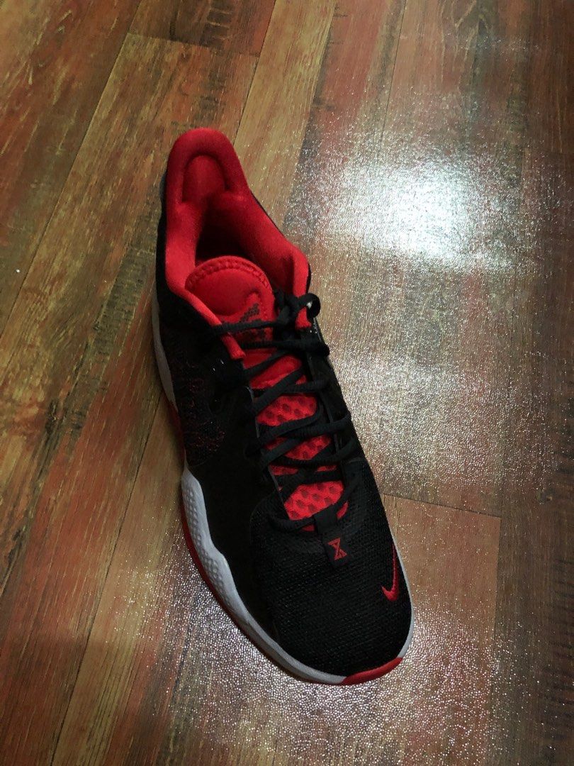 Nike PG 5 EP “Bred”(10.5 US M) (Category: Sneakers) located in Baguio. Submitted by master_of_brands (Listing ID 1197670701, Image 3). Description: Authentic Nike PG 5 EP “Bred” Size 10.5 US M/28.5 cm/44.5 Europe Slightly used No box No issue Thick outsole Bought in 🇺🇸 In perfect condition .