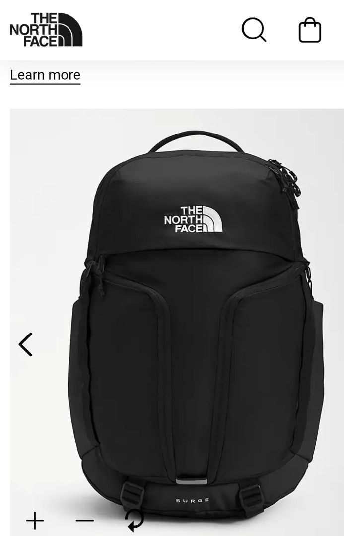 North Face Surge 2022, Men's Fashion, Bags, Backpacks on Carousell