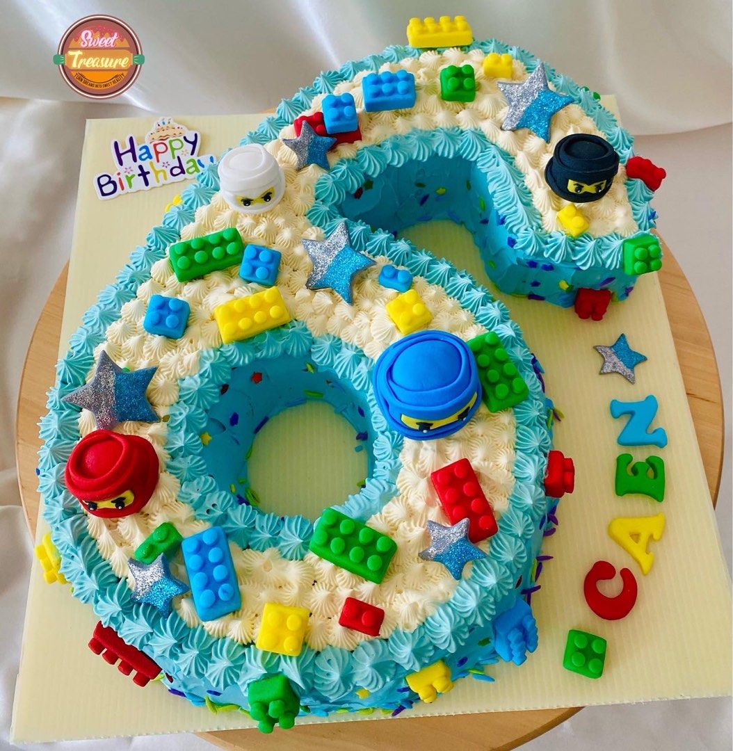 Aggregate 80+ number 6 birthday cake boy latest - in.daotaonec
