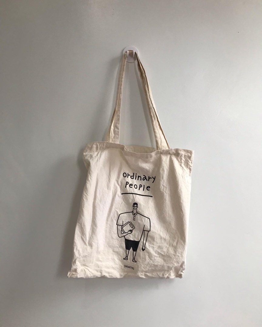 ordinary people tote bags, Women's Fashion, Bags & Wallets, Tote Bags ...