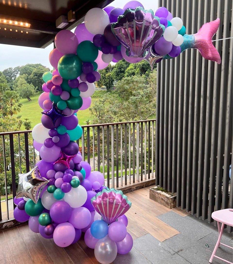 Party Decoration Balloon Garland DIY Kit Helium Balloon Birthday Party