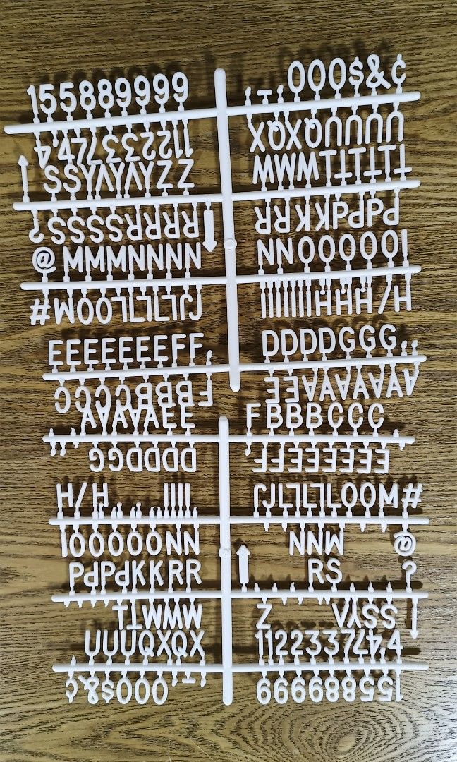 Personalized felt board with letters numbers etc, Hobbies & Toys ...