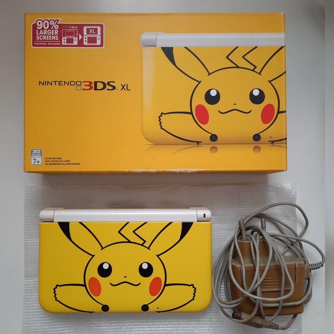 3ds xl pikachu limited edition hot sale
