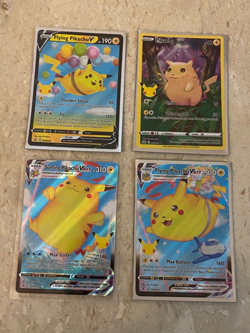 jungle pikachu celebrations