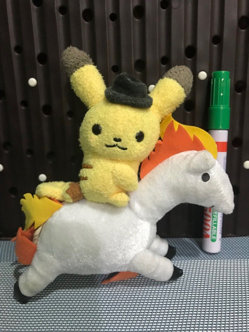 Pokemon Little Tales Pikachu X Pony Keychain Plush Hobbies Toys Toys Games On Carousell