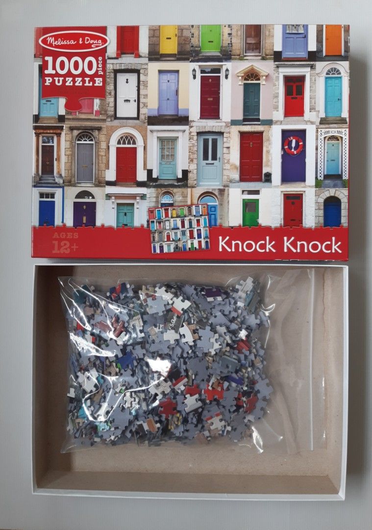 Melissa and doug knock knock puzzle top