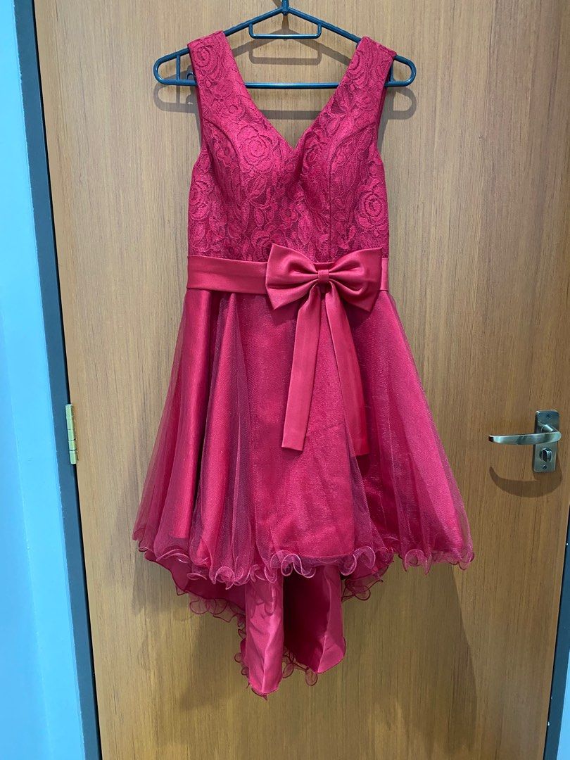 Front short and outlet back long dress