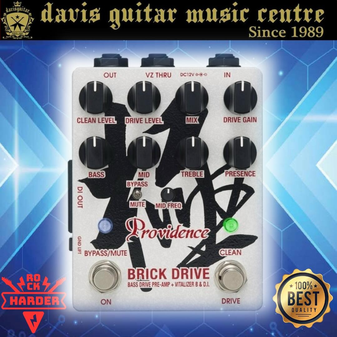 PROVIDENCE BDI-1HH BRICK DRIVE HIDEKAZU HINATA SIGNATURE Overdrive