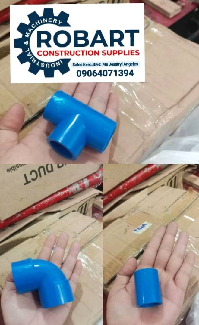 Pvc Fittings Elbow Tee Coupling, Commercial & Industrial, Construction ...