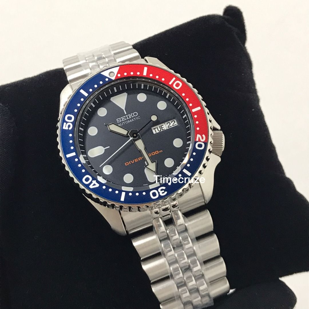 RARE* Seiko SKX009K2 Discontinued Diver's SKX Pepsi Jubilee Strap Men Watch  SKX009 SKX007, Men's Fashion, Watches & Accessories, Watches on Carousell