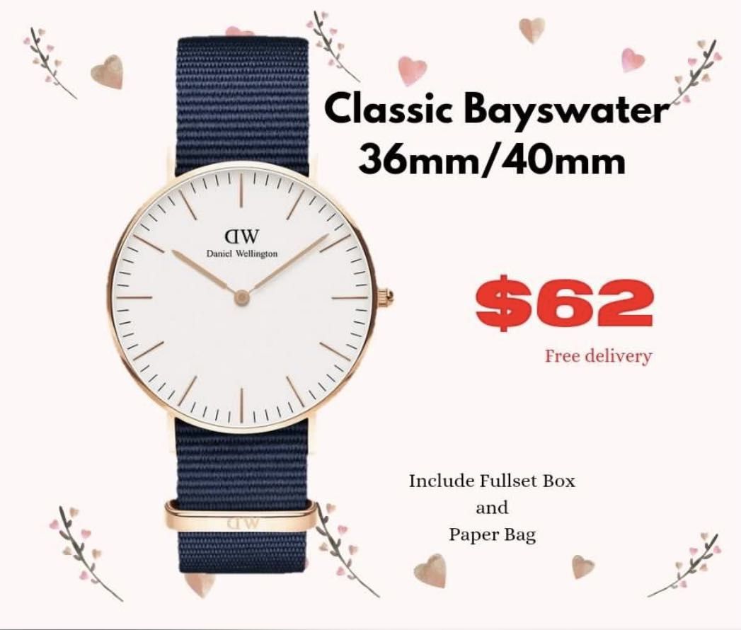 Daniel wellington classic bayswater 36mm cheap