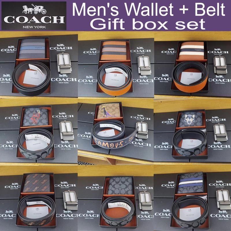 Men's Gift Set Beautifully Packaged Watch + Wallet Belt Set Creative  Combination Set