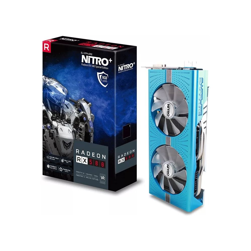 Sapphire radeon rx 580 8 gb nitro+ graphics card store
