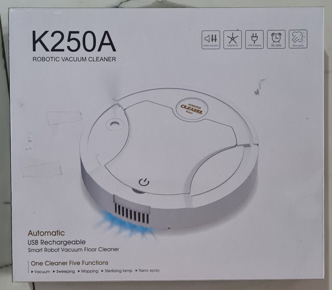 robot vacuum k250a, Furniture & Home Living, Cleaning & Homecare
