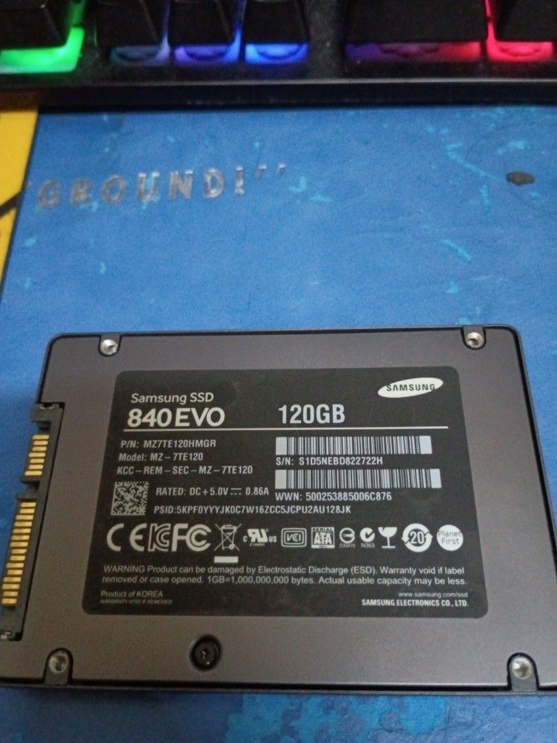 Samsung 120 2025 ssd
