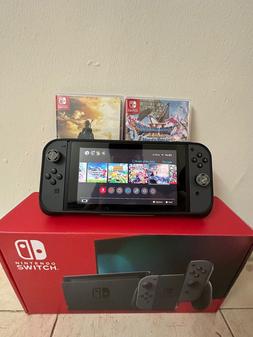 Selling a switch with digital games best sale