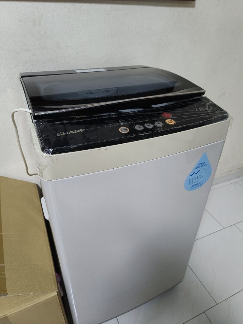 SHARP ESX705 Top Load Washing Machine, TV & Home Appliances, Washing