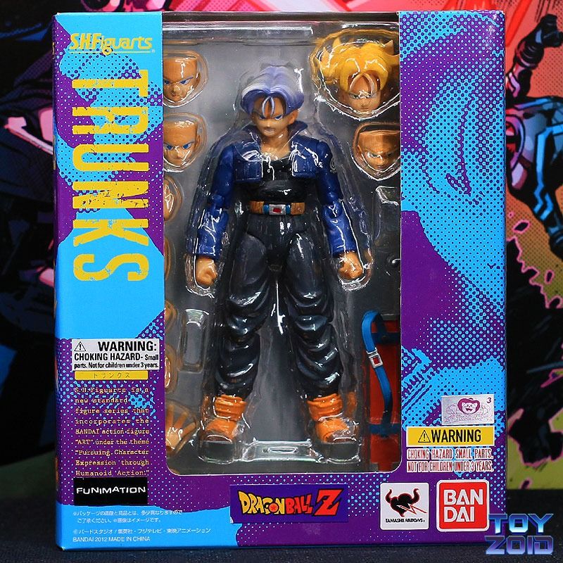 Figurine SH Figuarts Bandai Dragon Ball Z Trunks Super Saiyan - Édition 2016 Scellée, Collector