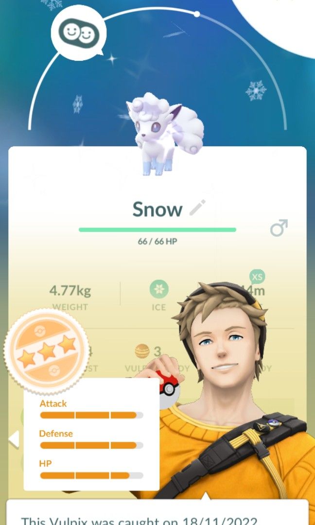 POKEMON SWORD and SHIELD ✨SHINY✨ Alolan Vulpix w/ Best IVs. Any held item