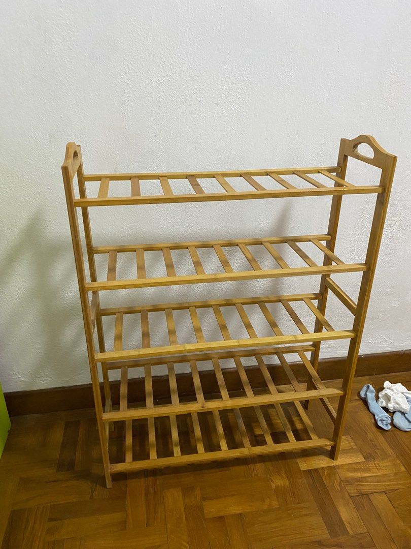 Shoe Rack (Category: Shelves, Cabinets & Racks) located in Singapore. Submitted by jumpypants (Listing ID 1197608321, Image 2). Description: - 4 racks available - $8/ rack - Buyer to arrange self pick up/ delivery (ignore $50 delivery option) .