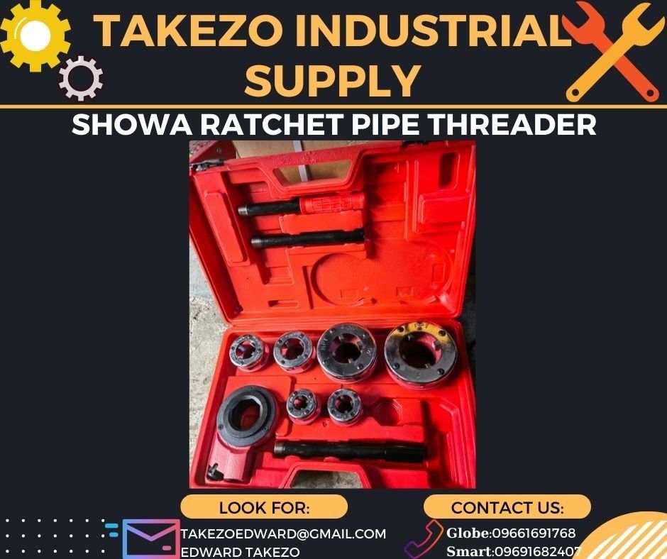 Showa Ratchet Pipe Threader, Commercial & Industrial, Industrial ...