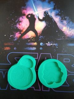 Star Wars Silicone Mold (Stormtrooper and BB-8)