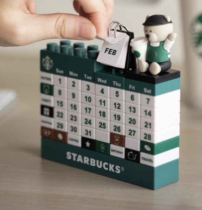 Starbucks calendar, Everything Else on Carousell