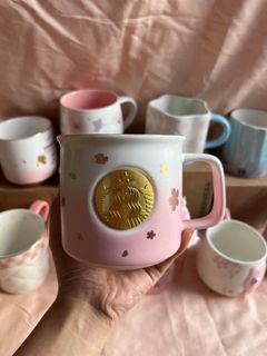 Starbucks Pink Ceramic Mug Collection